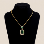 Vintage Emerald Gemstone Set